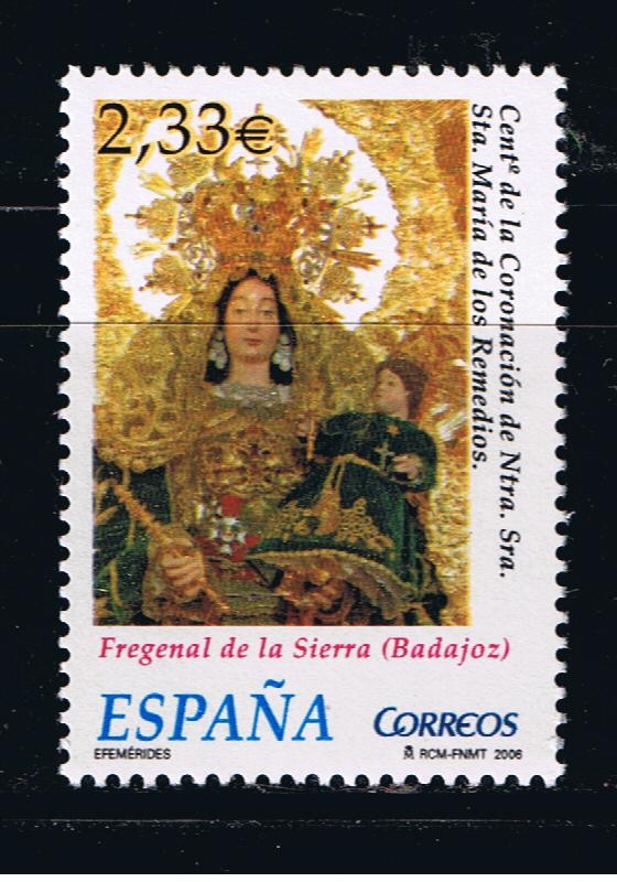 Edifil  4235  Centenario de la Coronación de Ntra. Sra. Santa María de los Remedios.  