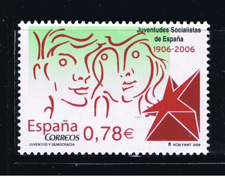 Edifil  4240  100 años de las Juventudes Socialistas de España.  