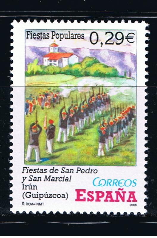 Edifil  4242  Fiestas de San Pedro y San Marcial. Irún ( Guipuzcoa ).  