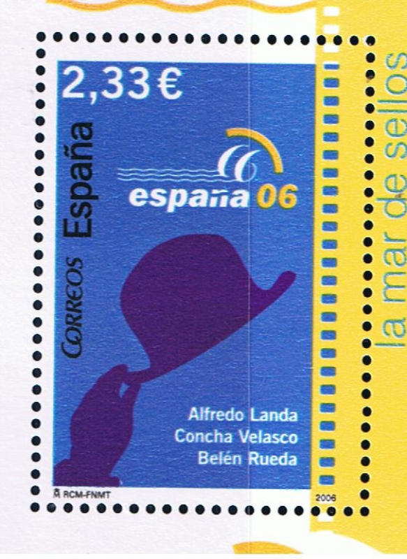 Edifil   4269  Exposición Mundial de Filatelia España 06. Málaga.  