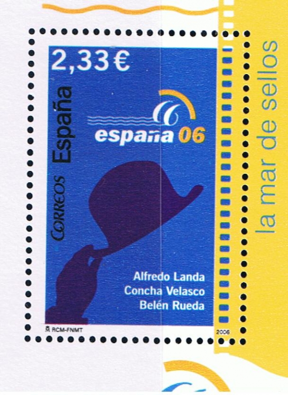 Edifil   4269  Exposición Mundial de Filatelia España 06. Málaga.  