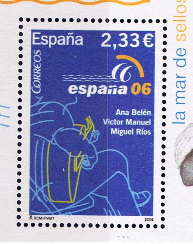 Edifil   4270  Exposición Mundial de Filatelia España 06. Málaga.  