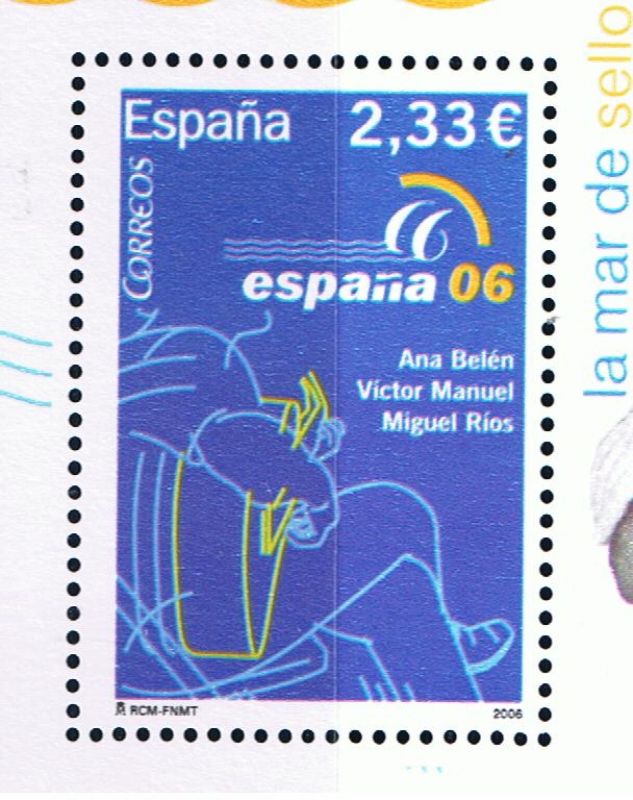 Edifil   4270  Exposición Mundial de Filatelia España 06. Málaga.  