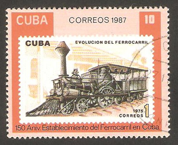 150 anivº del ferrocarril en Cuba