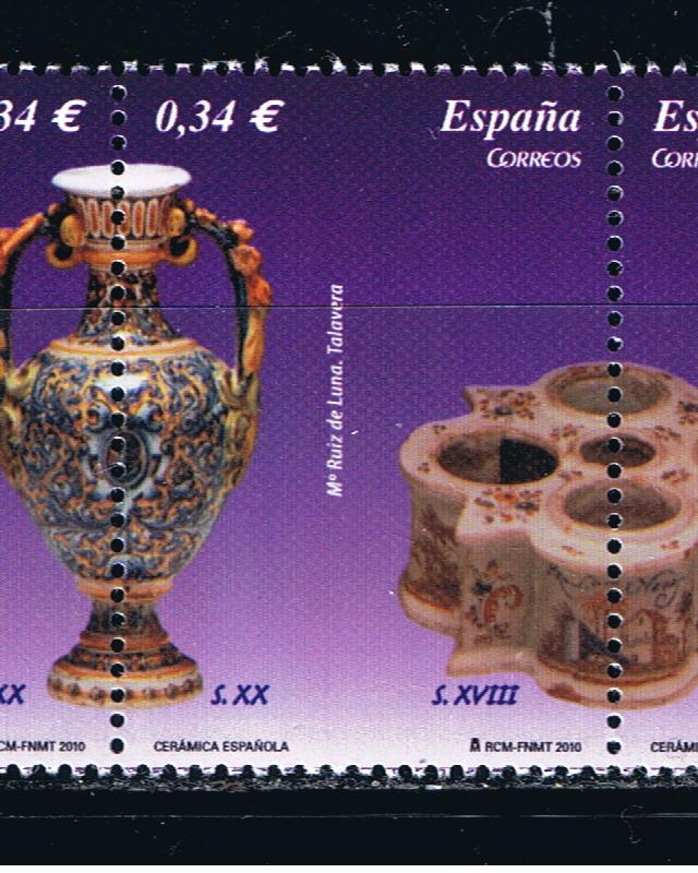 Edifil  4544  Cerámica española.  