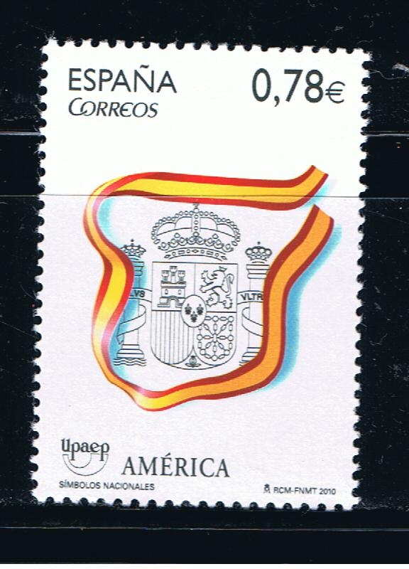 Edifil  4602   América-UPAEP. Símbolos Nacionales.  