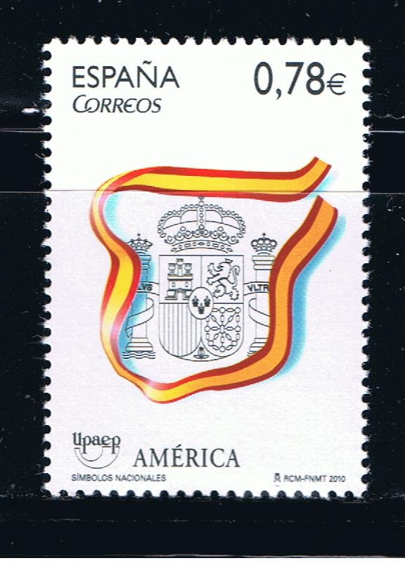 Edifil  4602   América-UPAEP. Símbolos Nacionales.  