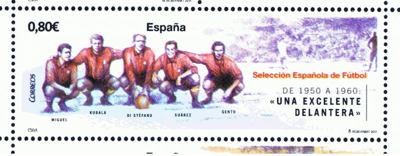 Edifil  4665 D  Deportes. Selección Española de Fútbol 1900-1970.  