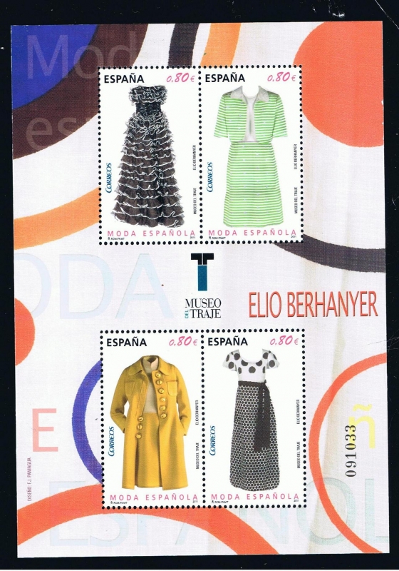 Edifil  4674  Moda Española. Elio Berhanyer.  