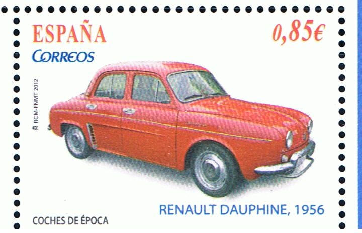 Edifil  4725 B  Coches de época.  