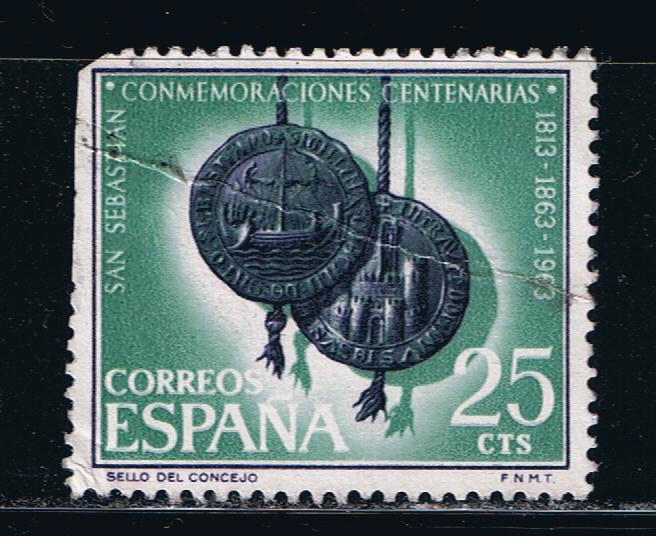 España  San Sebastián. Conmemoraciones centenarias.1813-1863-1963.  