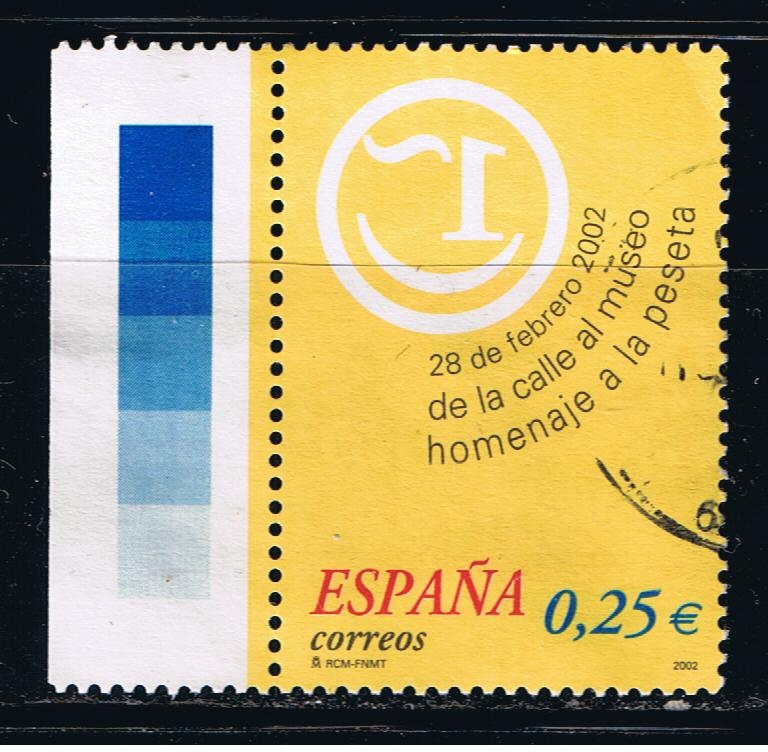 España  Homenaje a la peseta.  · Dibujo alusivo. 