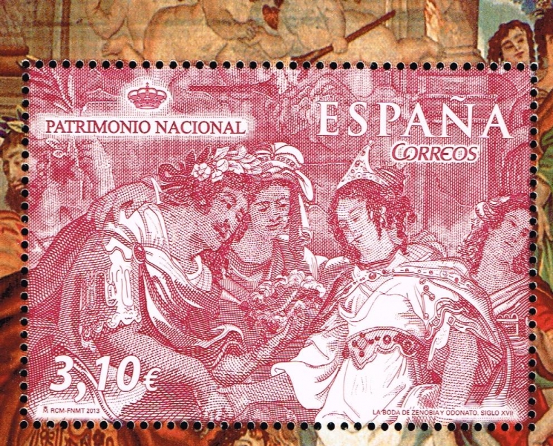 Edifil  4792    Patrimonio Nacional. Tapíces.  