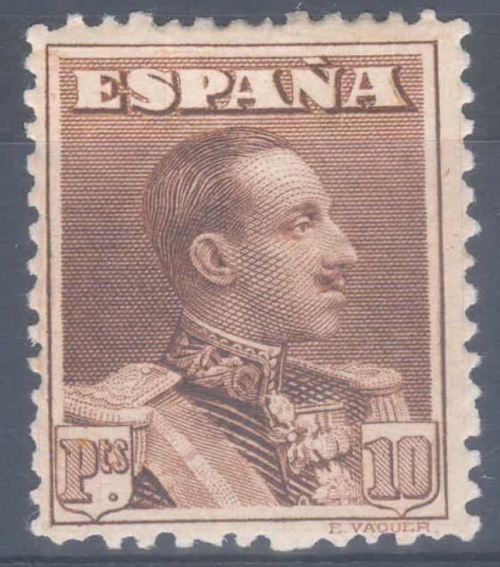 ESPAÑA 323 ALFONSO XIII TIPO VAQUER