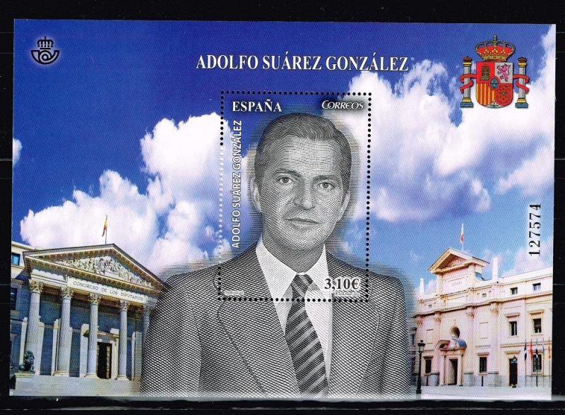 Edifil  HB 4837  Adolfo Suárez Gon zález.  