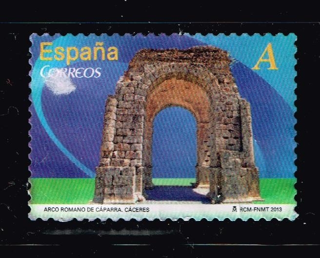 Arcos y Puertas Monumentales.  Arco Romano de Cáparra, Cáceres. 