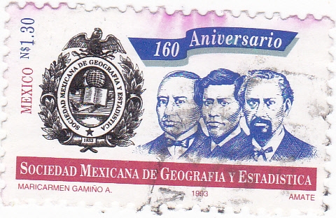 150 aniversario Sociedad mexicana de Geografía estadística