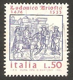 1194 - 500 anivº del nacimiento del poeta Ludovico Ariosto