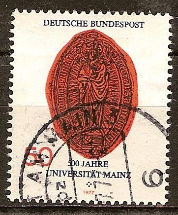 500 años de la Universidad de Mainz.