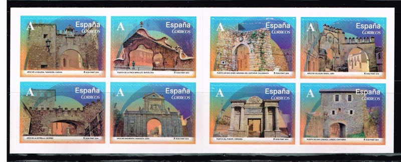 Edifil  4838-45  Arcos y Puertas Monumentales  