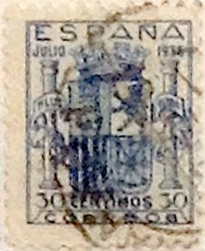 30 céntimos 1936