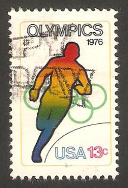 1142 - Olimpiadas en Montreal 76, carrera a pie