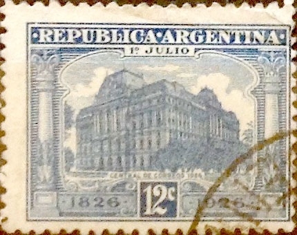 Intercambio 0,40 usd 12 cents. 1926