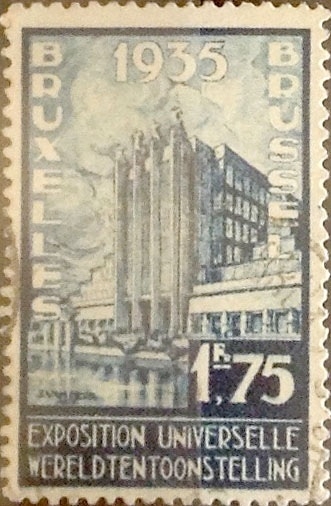 Intercambio 0,30 usd 1,75 Francos 1934