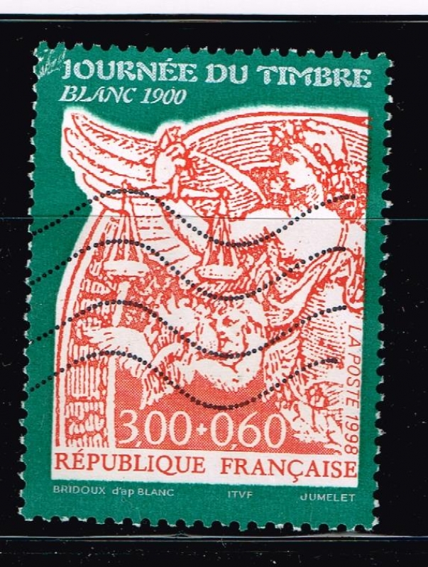 Journee du timbre  Blanc  1900