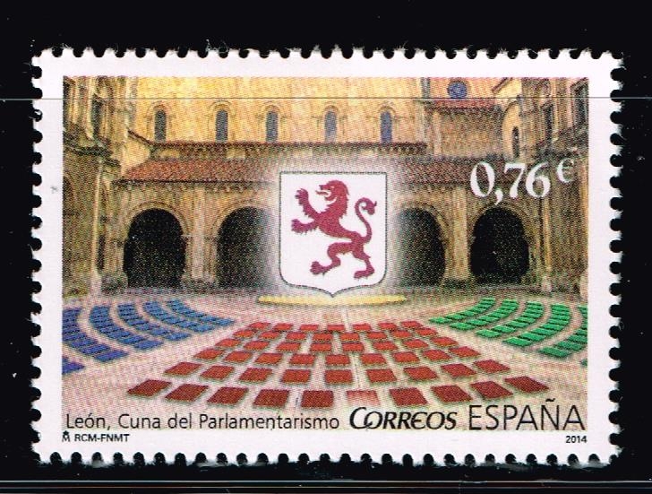 Edifil 4909  León Cuna del Parlamentarismo.