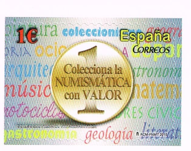 Edifil  4944  Coleccionismo.  Colecciona la Numismática con valor.