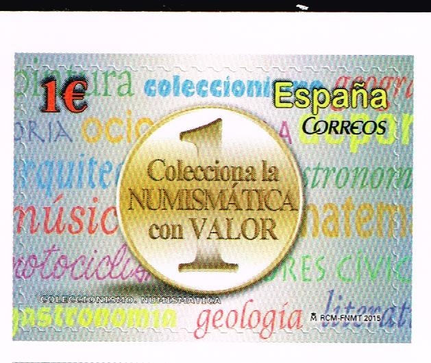 Edifil  4944  Coleccionismo.  Colecciona la Numismática con valor.