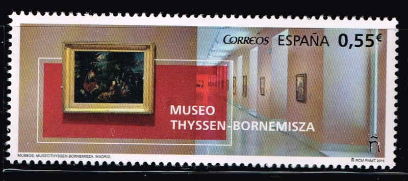 Edifil  4955  Museos.  Museo Thyssen - Bornemisza.