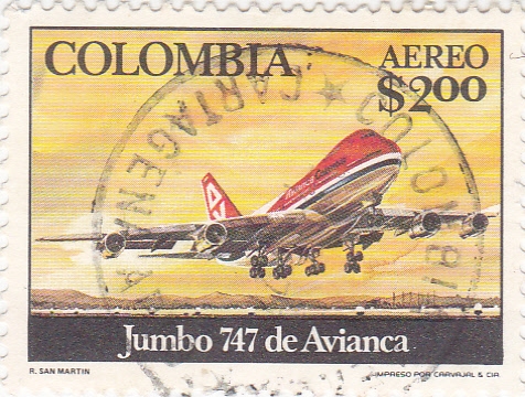 Jumbo 747 Avianca