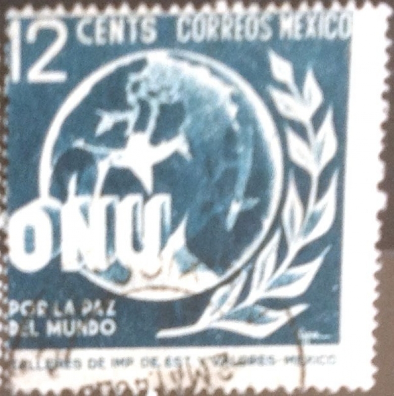 Intercambio crxf 0,20 usd 12 cent. 1946