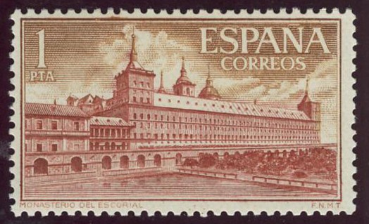 ESPAÑA - Monasterio y Sitio del Escorial, Madrid