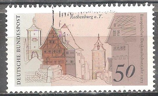 Patrimonio Arquitectónico Europeo Año 1975,Rothenburg oT.