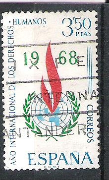 1968 Año Internacional de los Derechos Humanos.