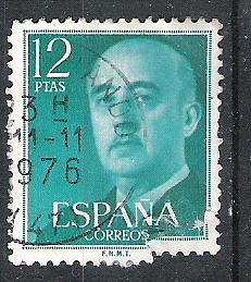 1974 Serie básica. General Franco.