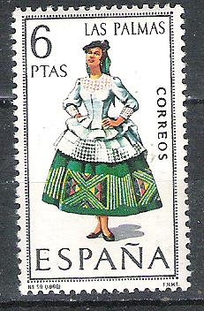 1968 Trajes típicos regionales. nº 19