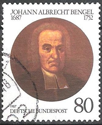 300o Nacimiento Aniv de Johann Albrecht Bengel (teólogo).