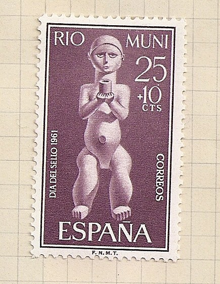 Río Muni, Día del Sello 1961