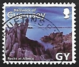 Guernsey  - rocks at albecq