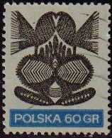 POLONIA 1971 Michel 2094 Sello Arte Folklorico Yvert 1941