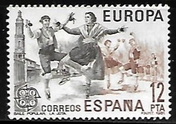 Europa CEPT - Jota aragonesa