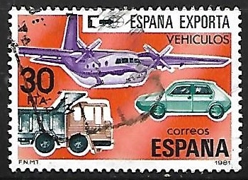 España exporta - Vehículos de transporte