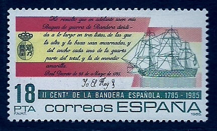 II Cent.bandera española