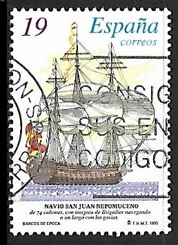 Barcos de Época - Navio san Juan nepomuceno