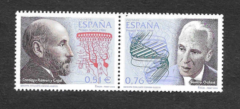 Edf 3964-3965 - Premio Nobel Españoles