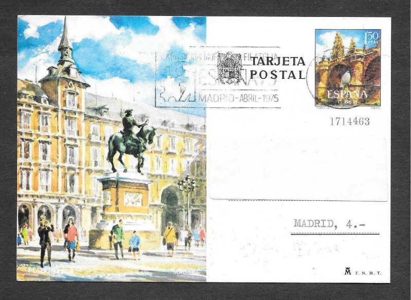 Tarjeta Entero Postal (Turismo Edf 102)